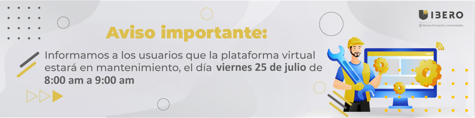 Mantenimiento 25 julio